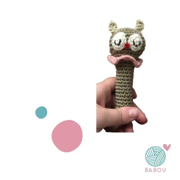 Búho amigurumi de Babou Handmade
