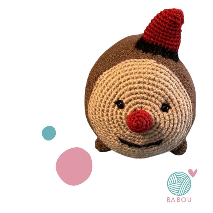 Tió de Nadal amigurumi de Babou Handmade