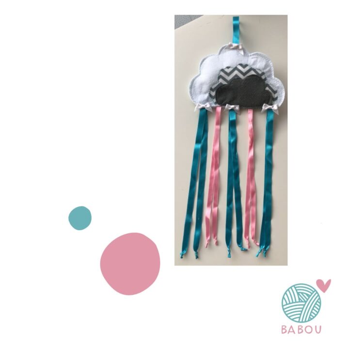 Organizador de lazos y pinzitas de Babou Handmade