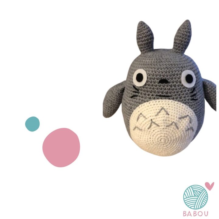 Totoro amigurumi XXL de Babou Handmade