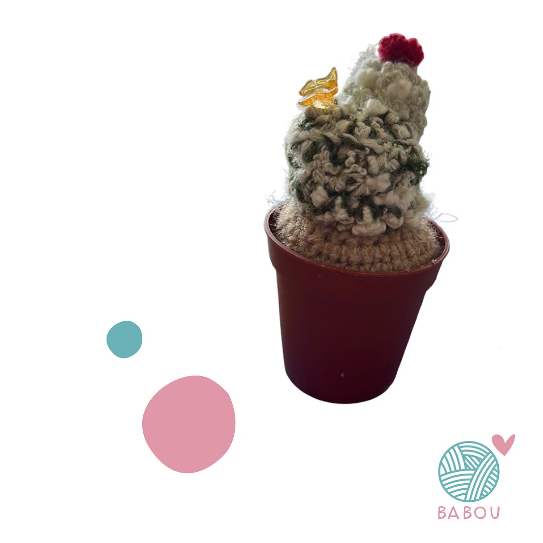 Cactus amigurumi de Babou Handmade