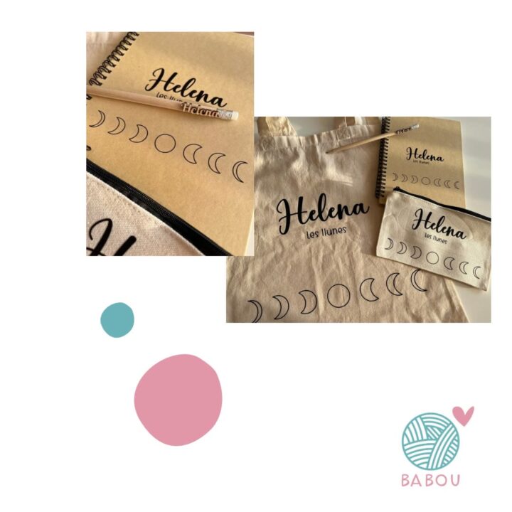 Pack regalo profe molón de Babou Handmade