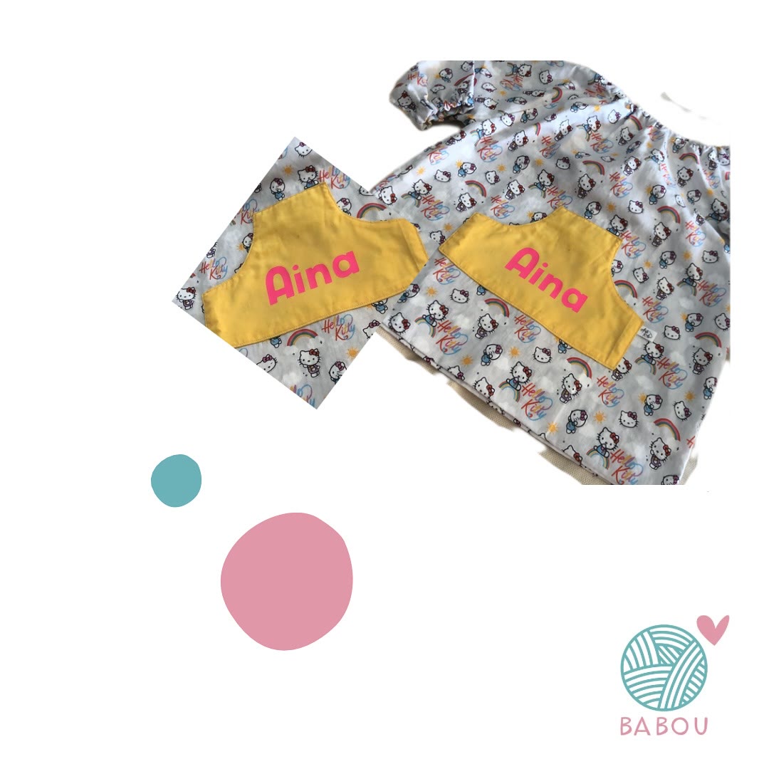 Batas infantiles personalizadas de Babou Handmade