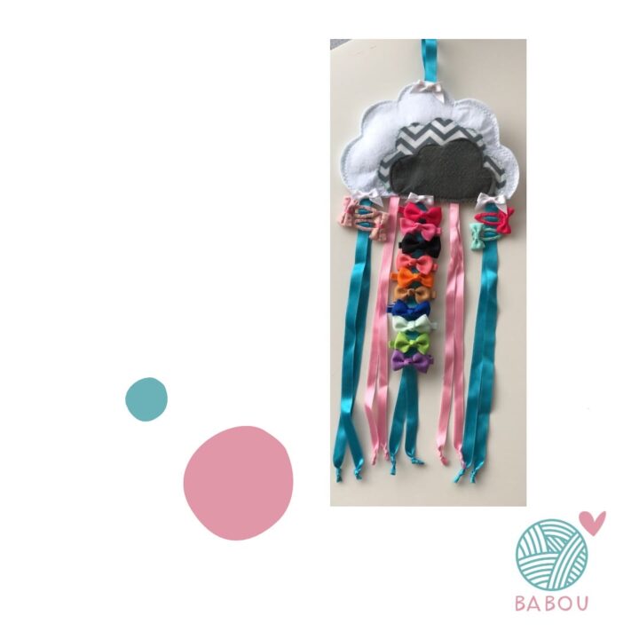 Cuelga pinzitas para princesas de Babou Handmade